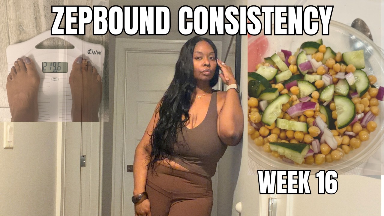 Zepbound Week 16| Slow & Steady Progress + Healthy Meals