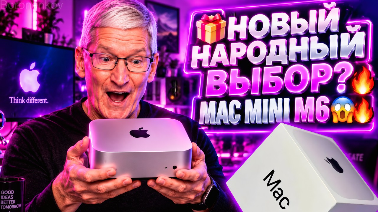 🎁НОВЫЙ НАРОДНЫЙ ВЫБОР?🔥MAC MINI M6🔥 - ALEXEY BORONENKOV | 4K