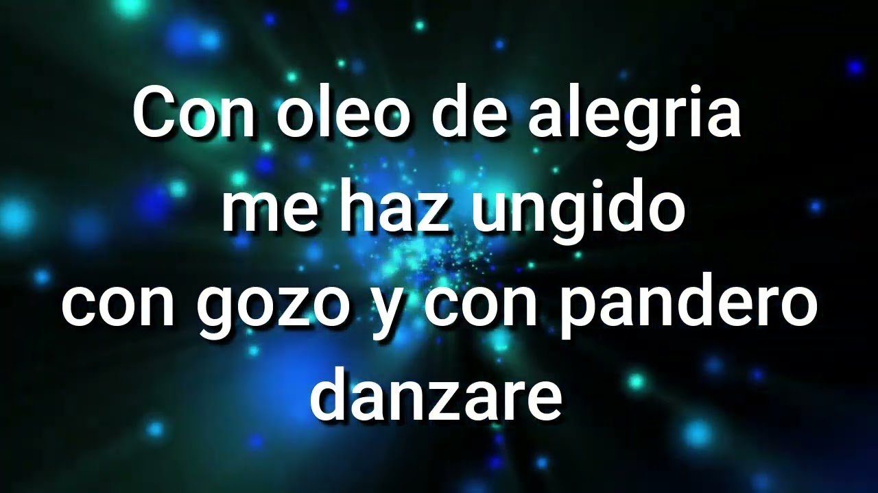Gozate delante del Señor   Mix  Pista