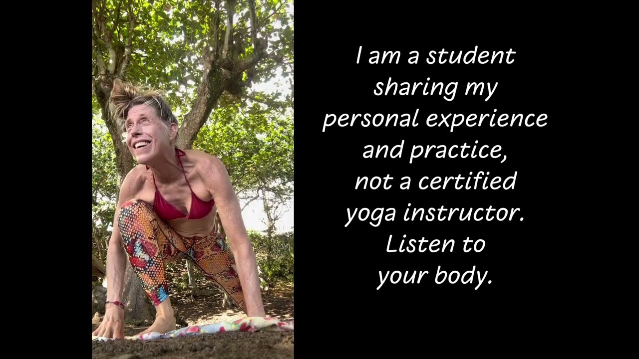 Yoga Poses with StarSea: High Lunge Pose
