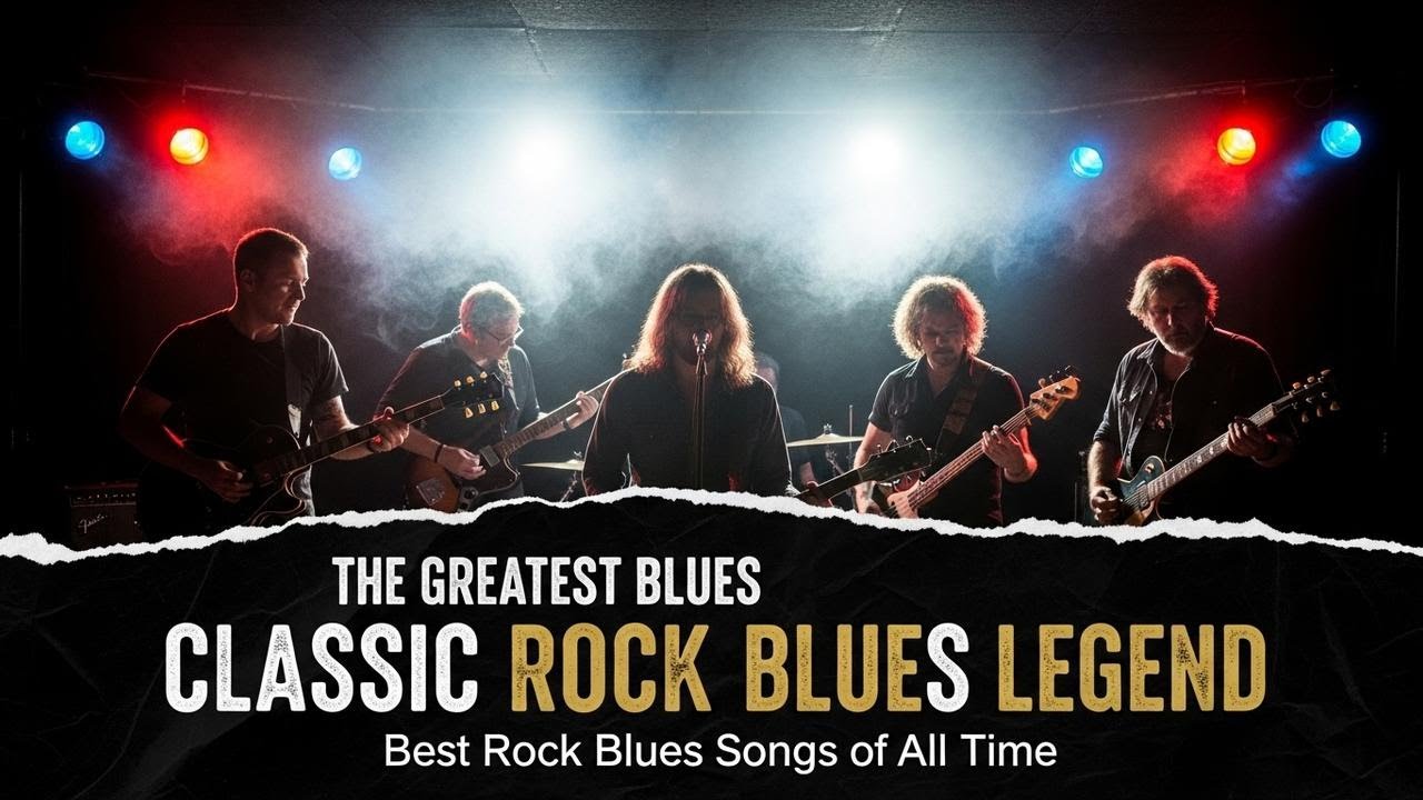 Jimi Hendrix, Eric Clapton, Muddy Waters, ZZ Top, BB King – Southern & British Blues Rock