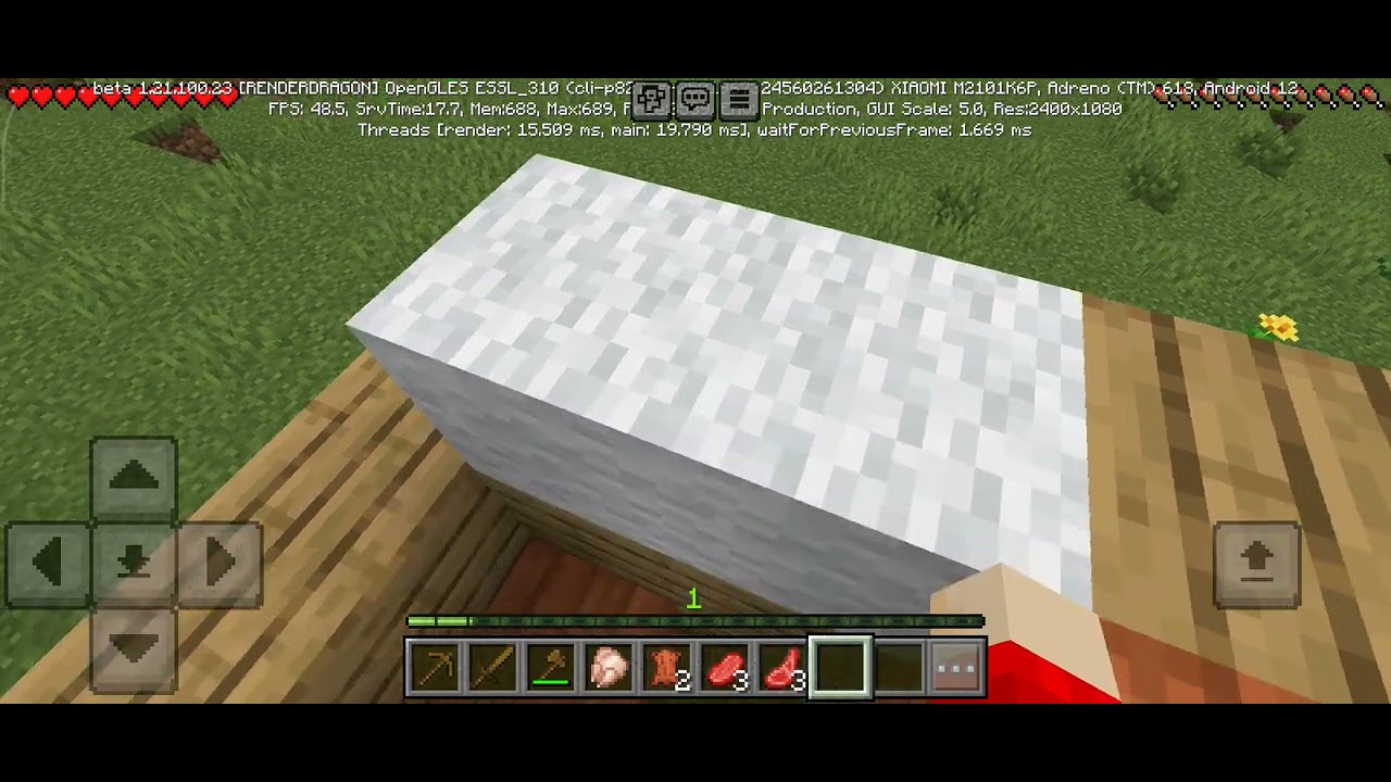 Minecraft part 1 👍zombies n charo taraf se gher liya😭😭👀👀👶#comedy#series 