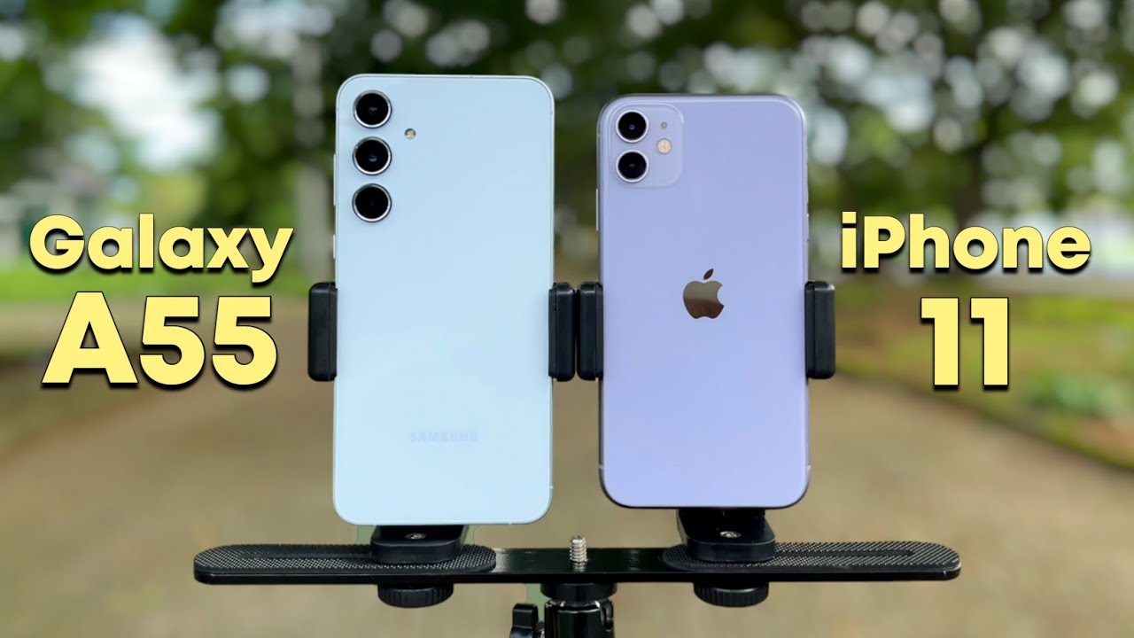 Bagusan Samsung ya ⁉️🤔 Tes Kamera Samsung Galaxy A55 vs iPhone 11