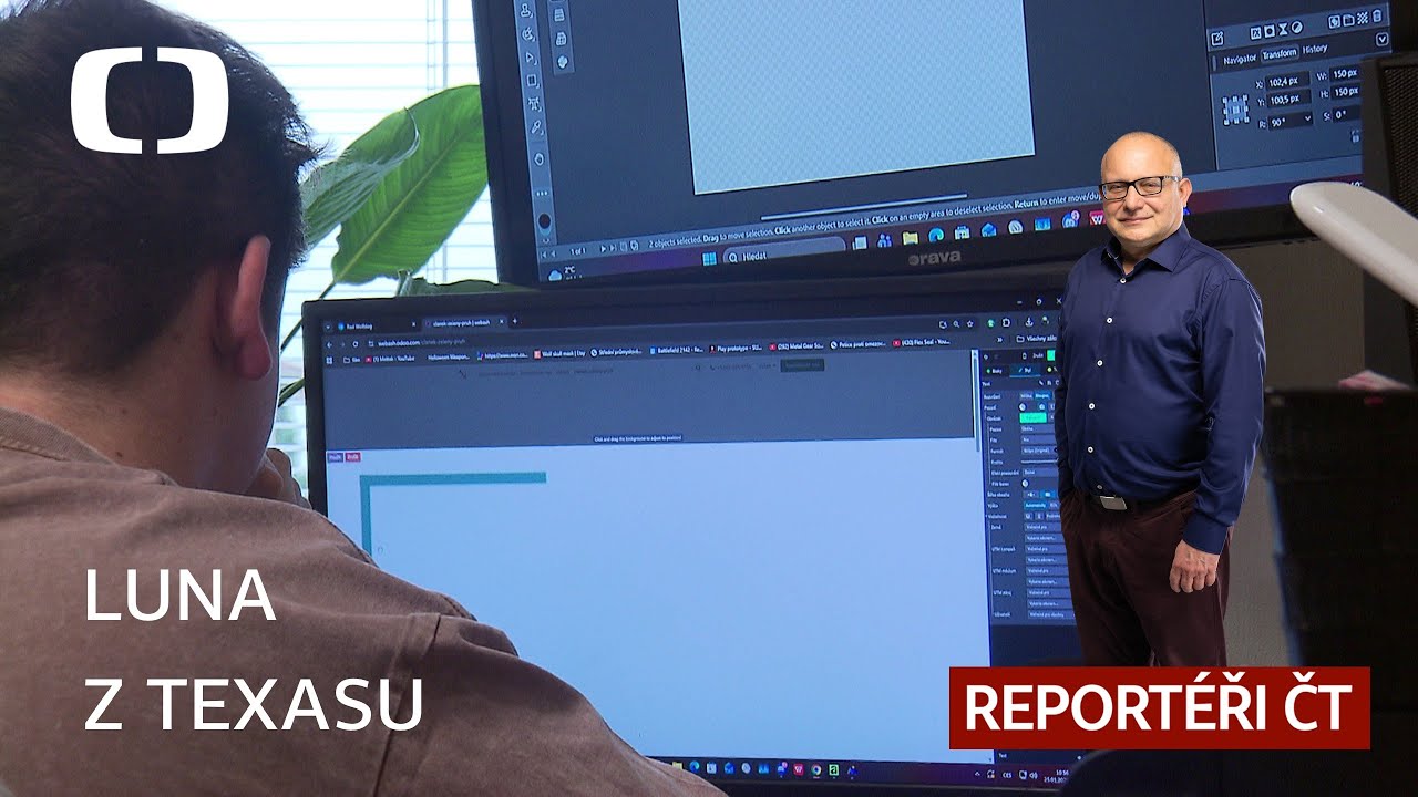 Luna z Texasu. Falešná láska přes internet připravila talentovaného grafika o peníze - Reportéři ČT