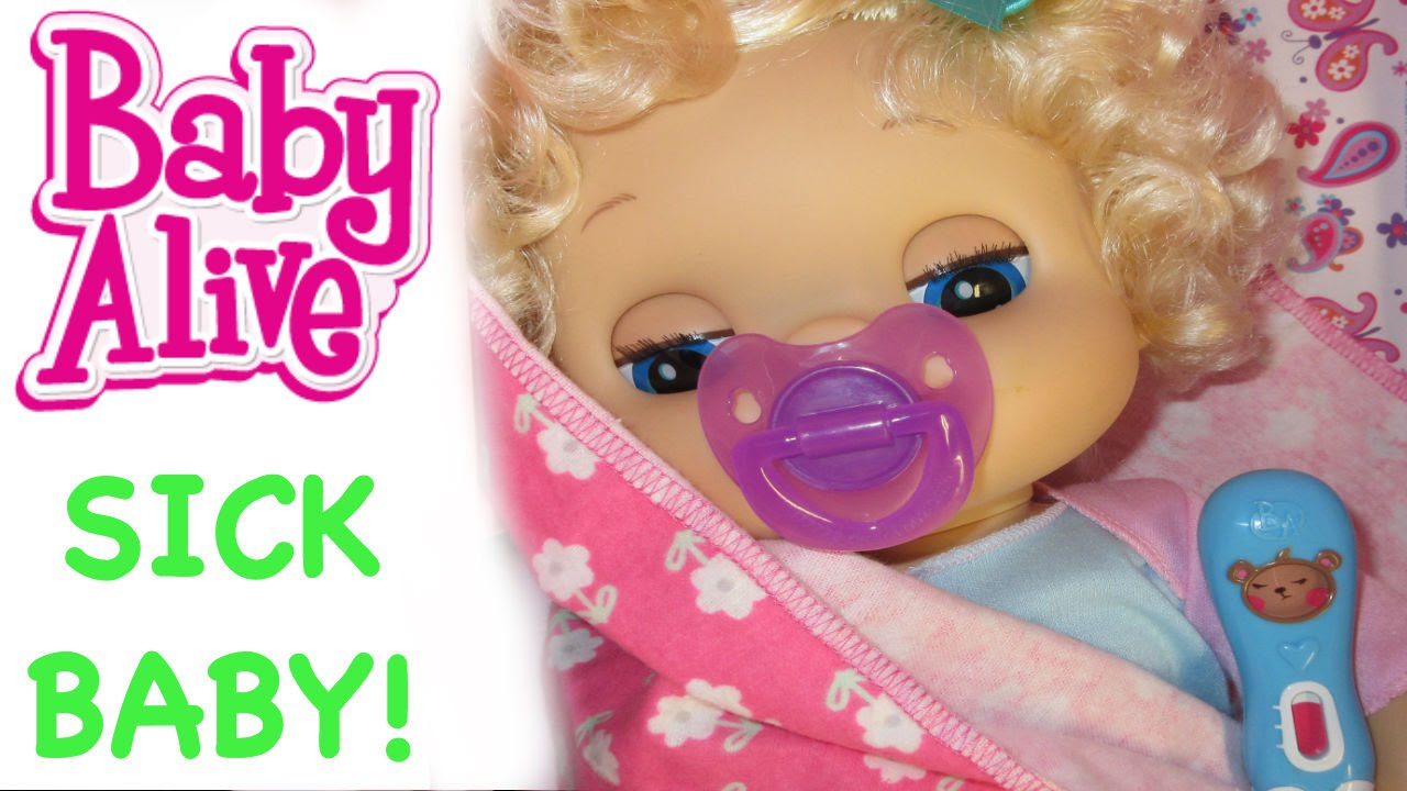 BABY ALIVE Sick Baby Emily!