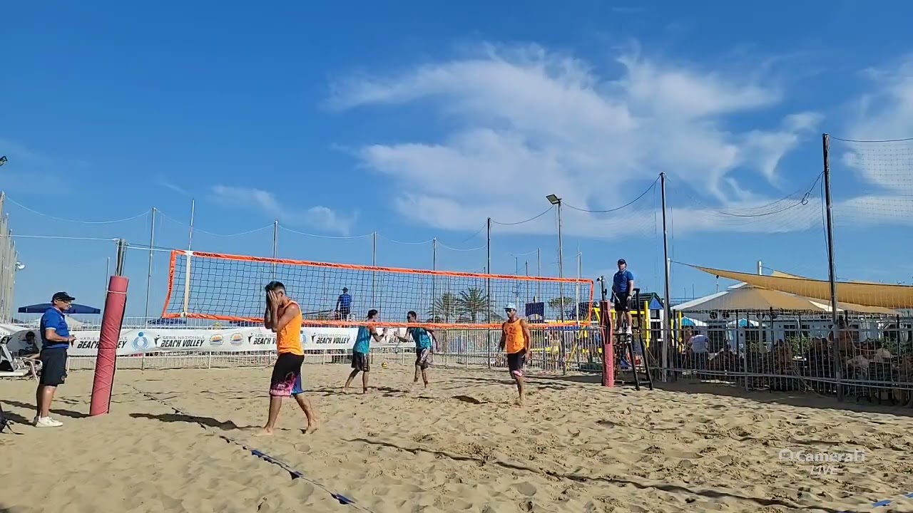 Campionato Italiano Assoluto Sanremo   Semifinali Vincenti R  Giumelli & S  Seregni VS Cecchini & In