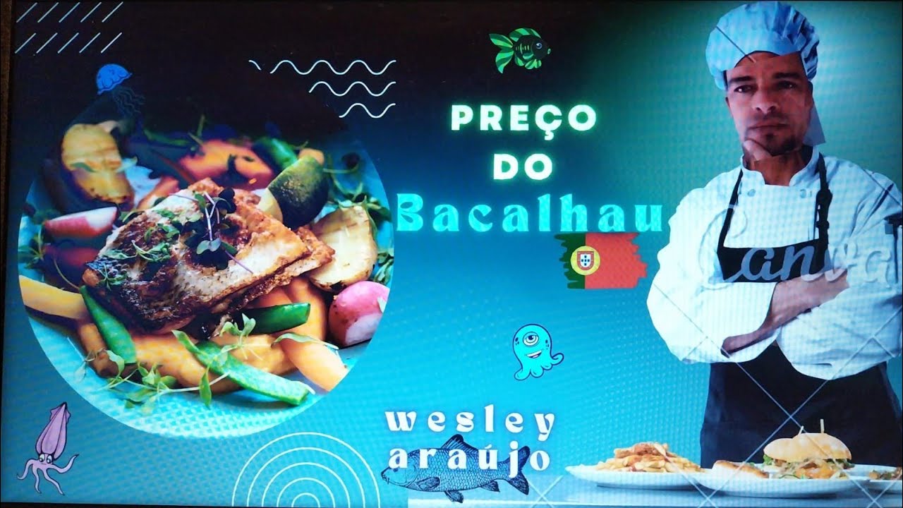Preço do Bacalhau da Noruega para a Ceia de Natal aqui em Portugal
