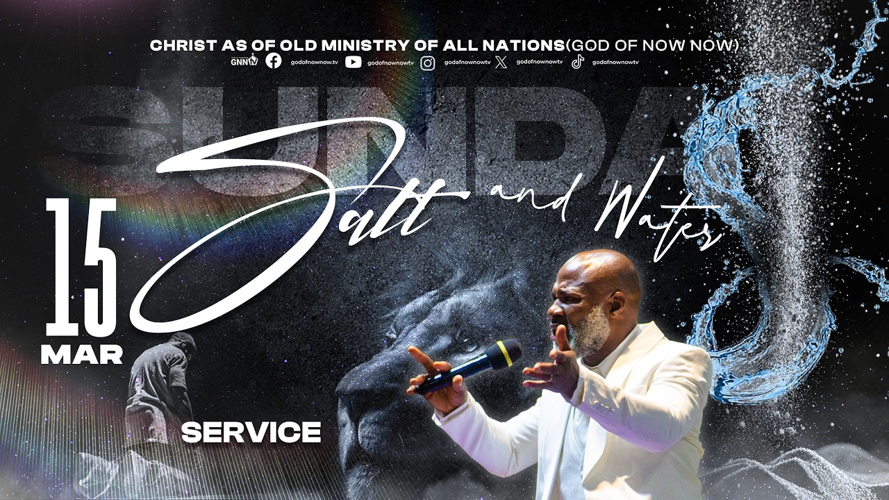 SUNDAYS SALT AND WATER  SERVICE With Prophet Ritabbi - 15th March, 2026