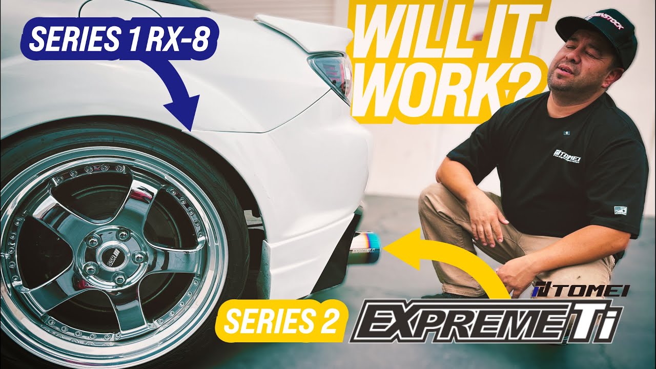 We Put the WRONG Tomei Exhaust on Our Turbo RX-8… And It’s Glorious