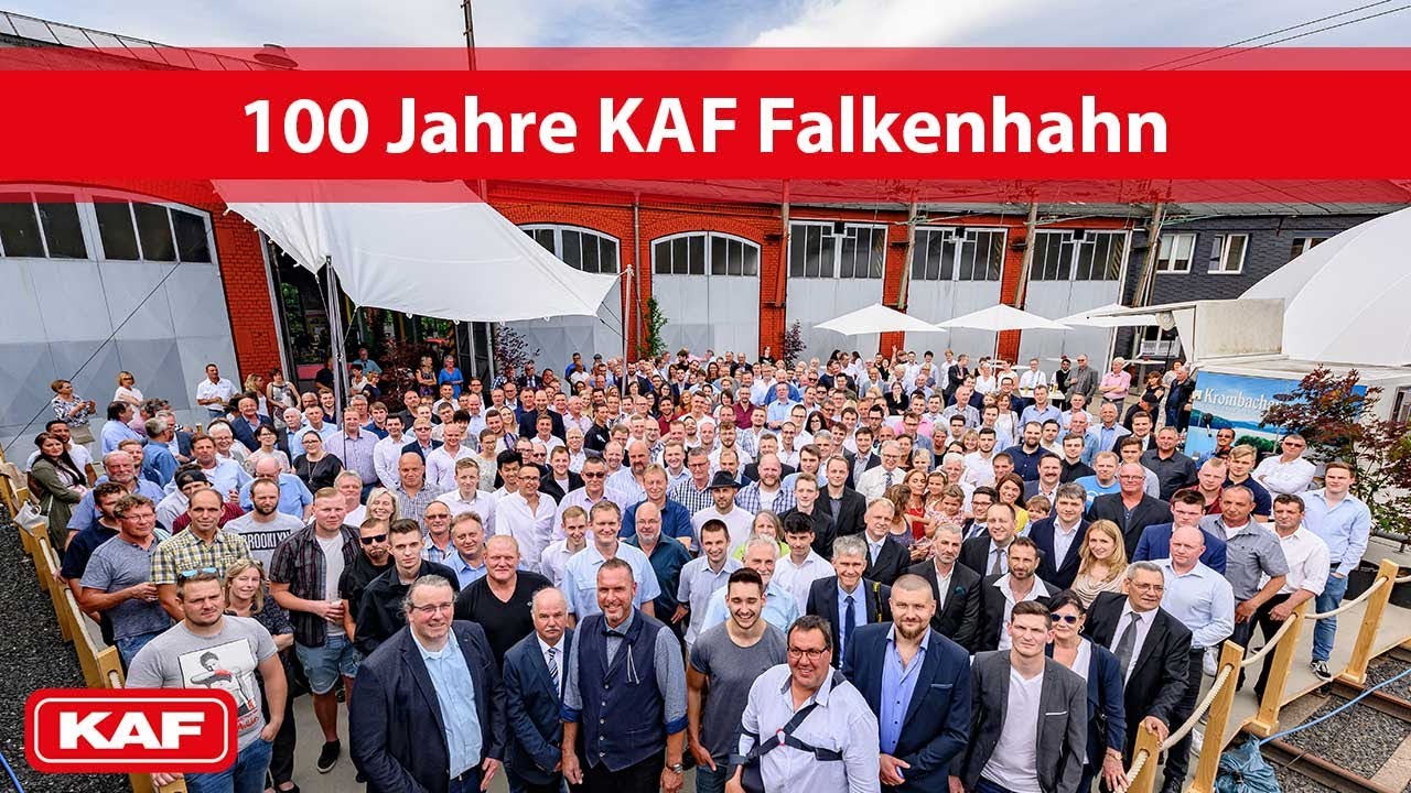 100 Jahre KAF Falkenhahn – Starkes Team. Starke Jubiläumsfeier(n).