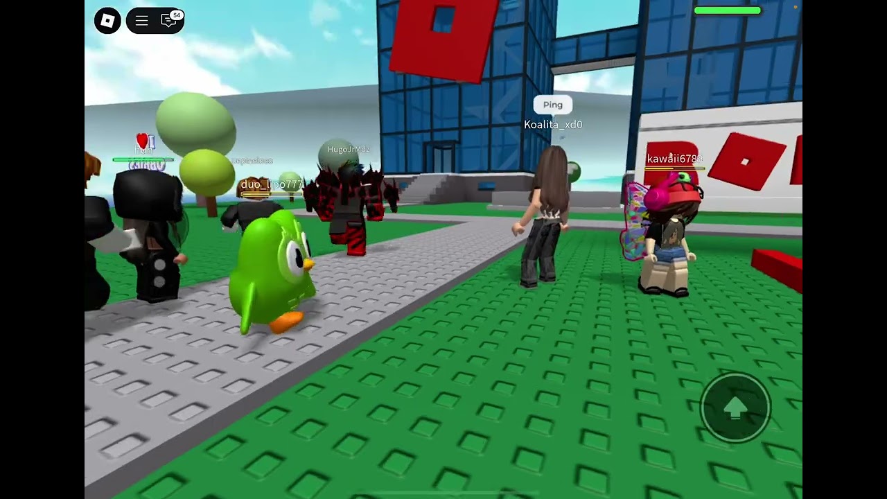 Leo juega desastres naturales en Roblox