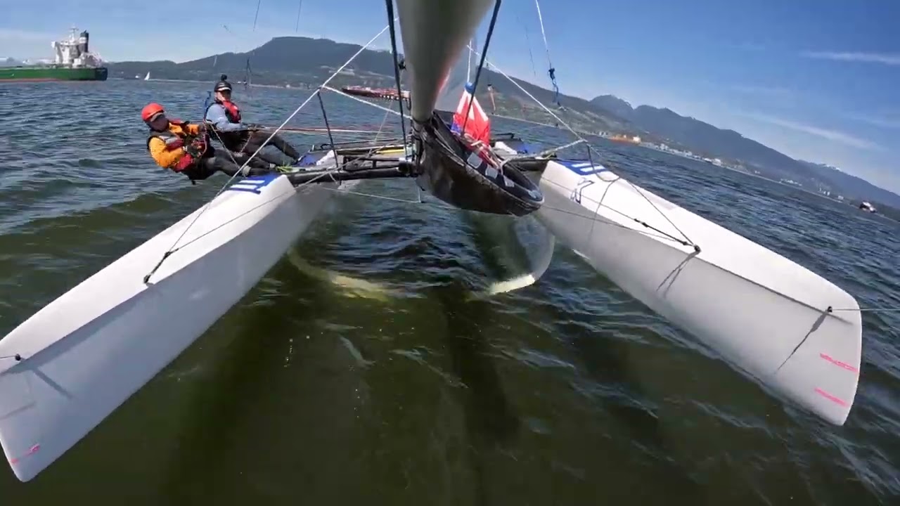 Nacra N17 - May 27,  2025 - Decksweeper (Bow Cam)