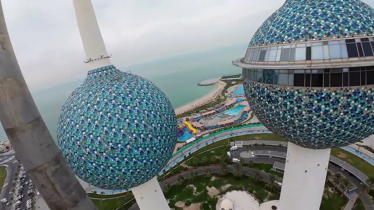 KUWAIT TOWER FPV DJI O4 Geprc #drone #fpv #kuwait #fpvdrone #flipaclip #flight #automobile #geprc