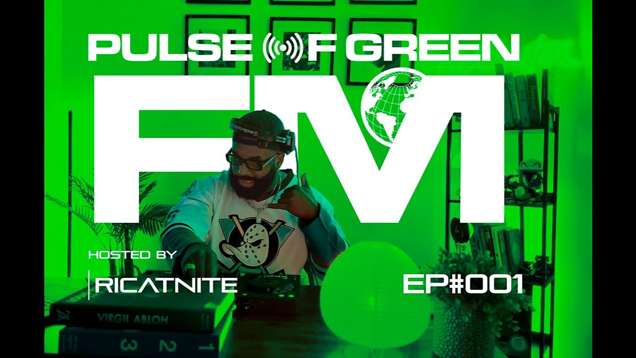 Pulse of Green FM #001 | Upbeat Hip Hop, R&B, House, Afrobeats & Amapiano DJ Mix | Feel Good Vibes