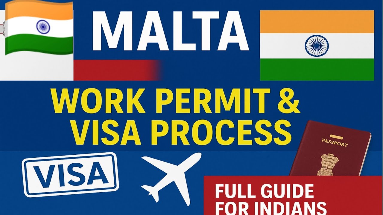 MALTA WORK VISA & PERMIT 2025| STEP BY STEP FULL GUIDE👍👍