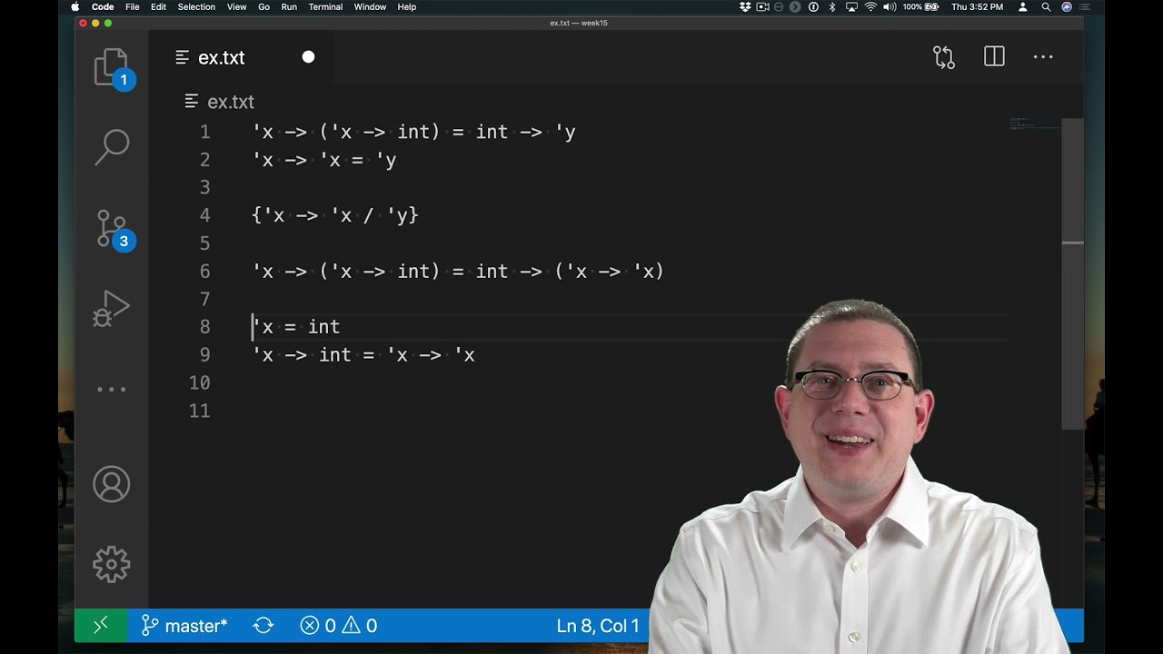 Интуиция для объединения | Программирование на OCaml | Глава 9 Видео 43