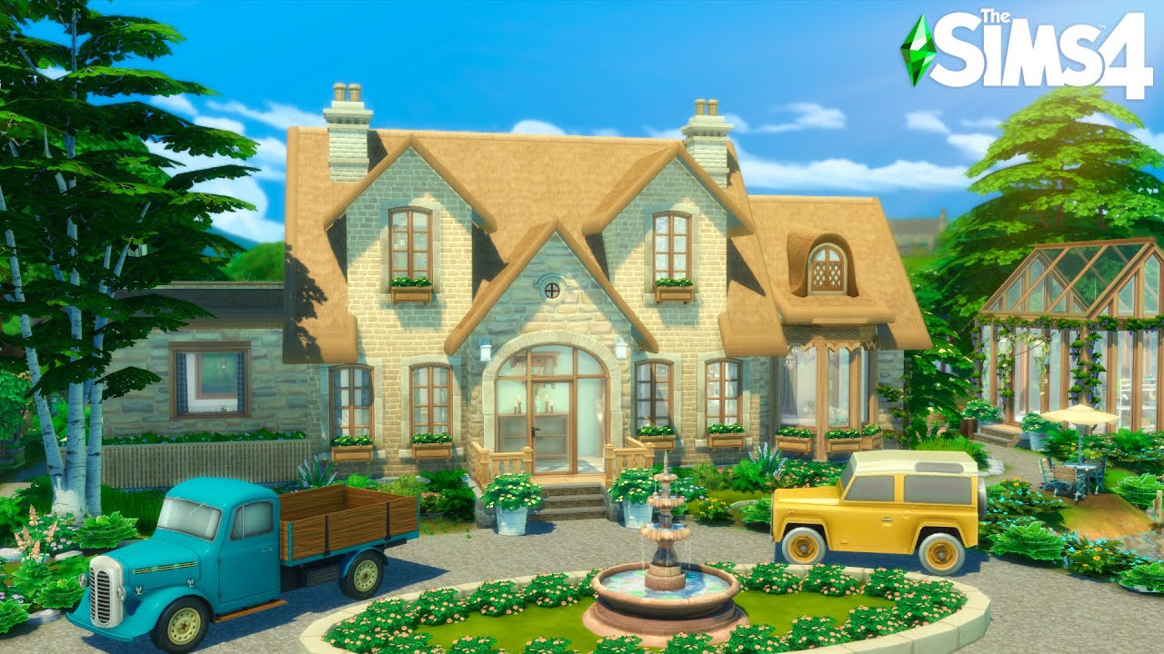 Fazenda Fofa Familiar ‍🌾 | The Sims 4 | Construção