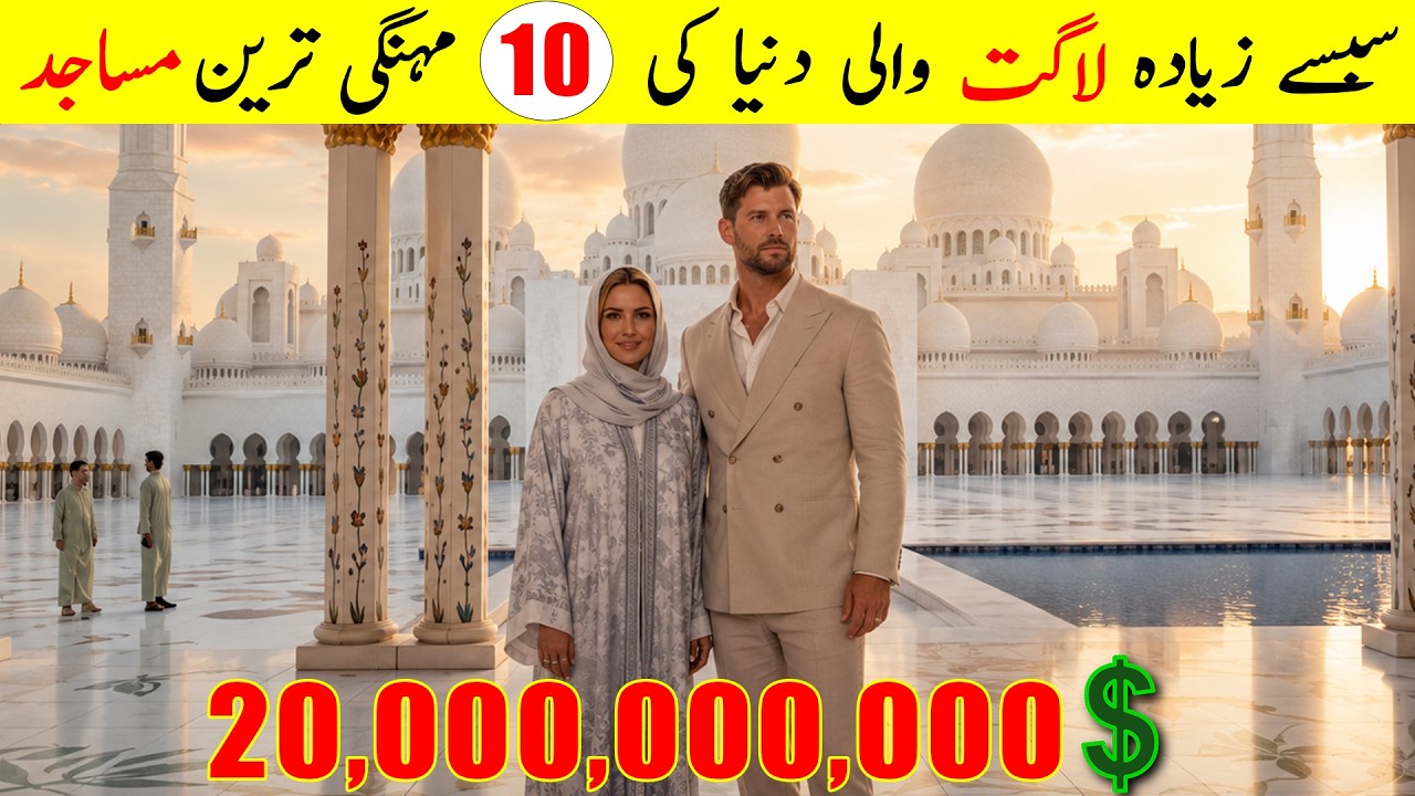 World's Richest Mosques 🕌 Top 10 Most Expensive Mosques  Ranked 2026