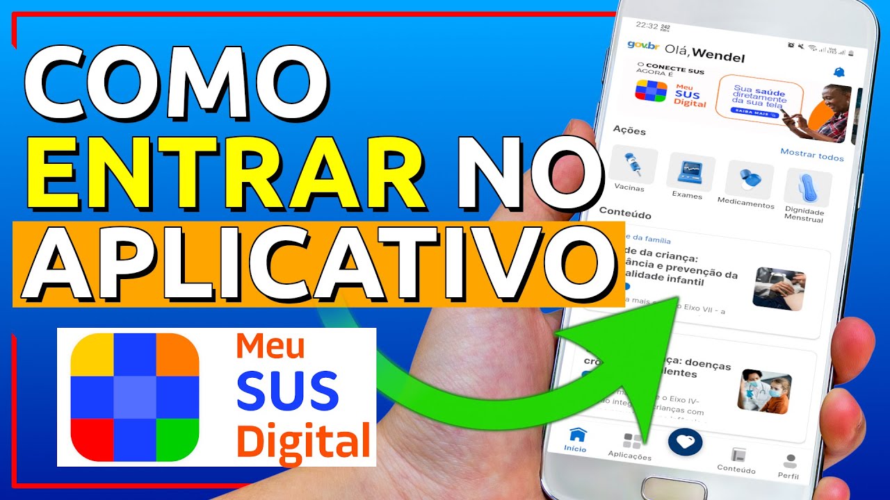 Como ENTRAR no Aplicativo Meu SUS Digital | Tutorial Atualizado 2024