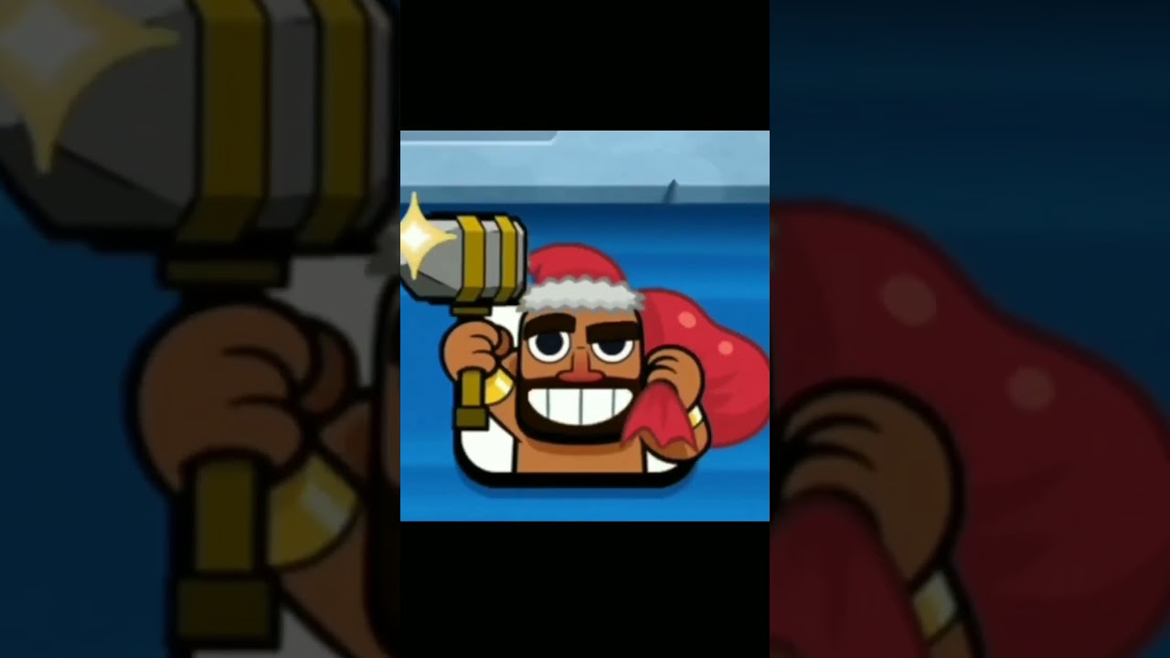 Hog Rider: Santa Sack Emote #clashroyale #shorts
