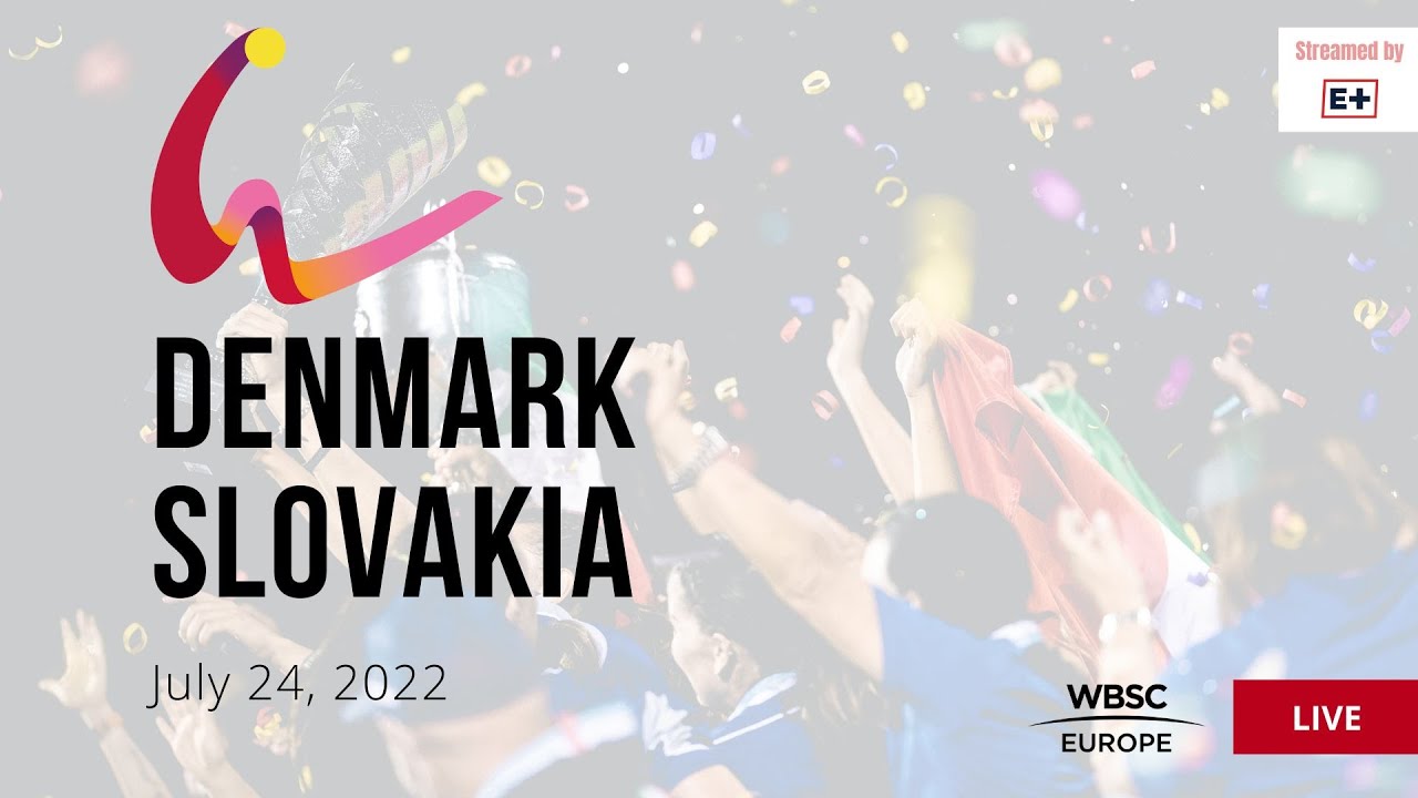 5 Women's Softball European Championship -  Slovakia VS Denmark