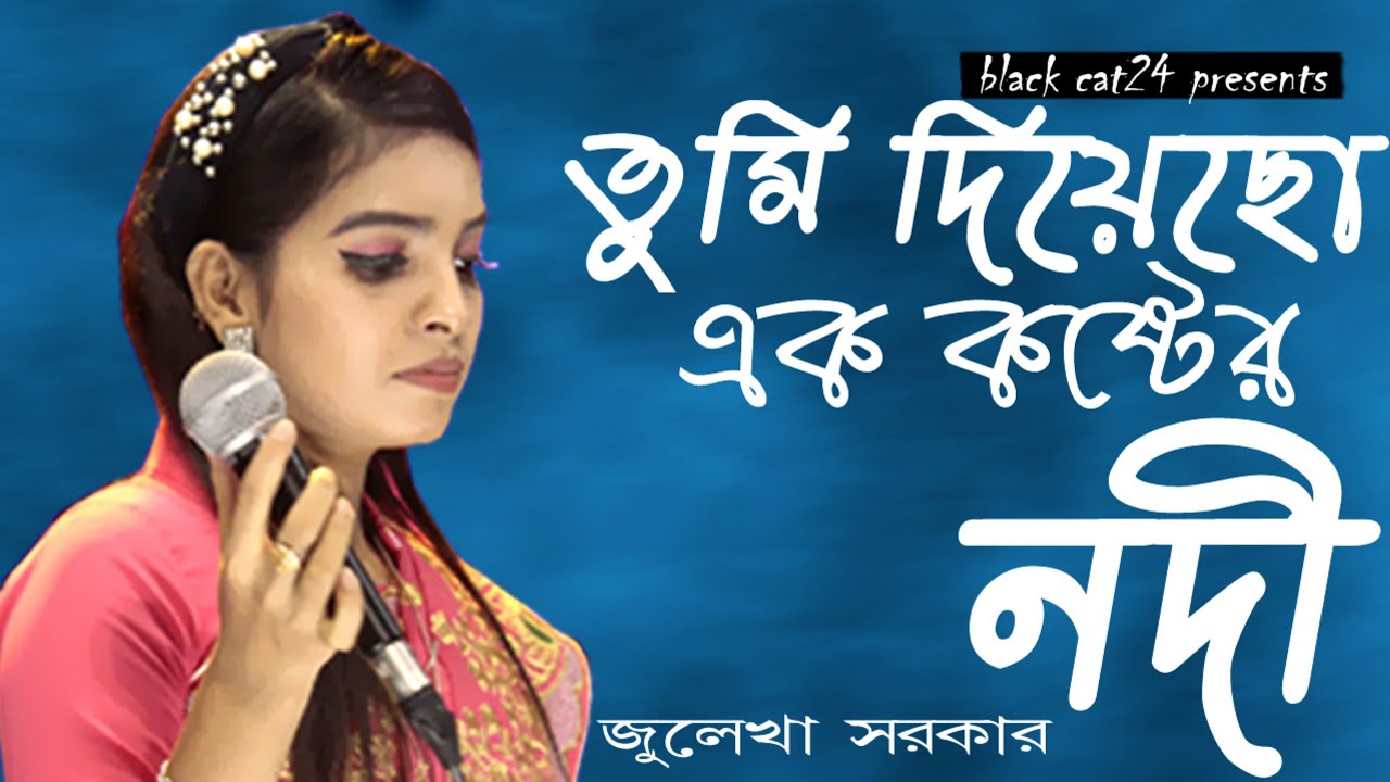 তুমি দিয়েছো এক কষ্টের নদী/tumi diyeso ak koster nodi dj song/julekha sorkar