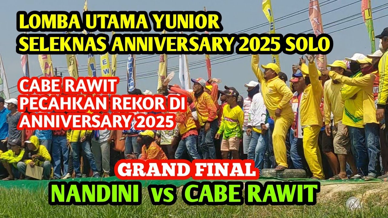 LOMBA UTAMA SELEKNAS ANNIVERSARY 2025 SOLO