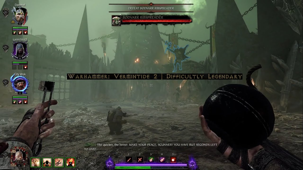 Warhammer: Vermintide 2 | Game 3 - Difficulty Legend - Zealot - No Commentary