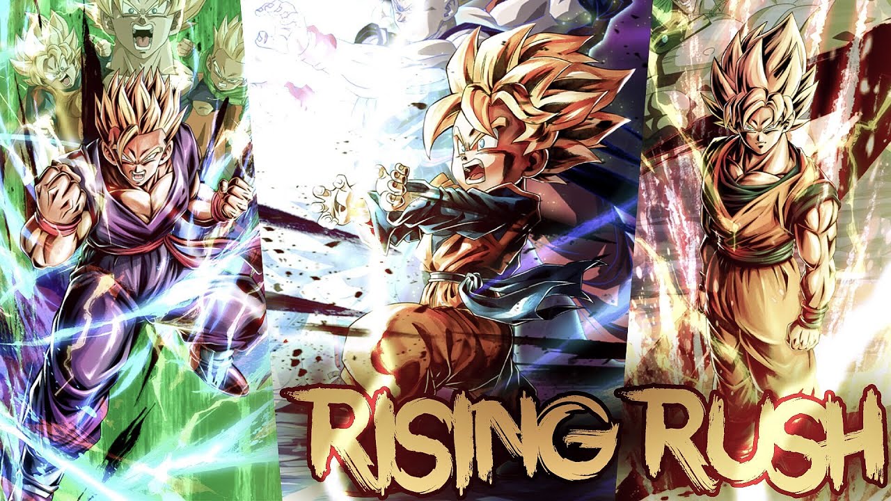No *RISING RUSH* Challenge in Ranked Dragon Ball Legends..