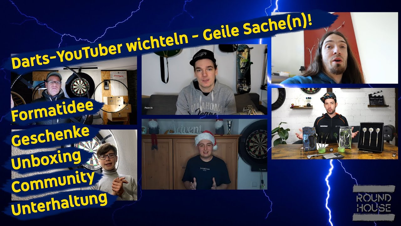 Darts-YouTuber Weihnachtswichteln 2022 - Ein Geschenk von Gekkos Dart Jahr