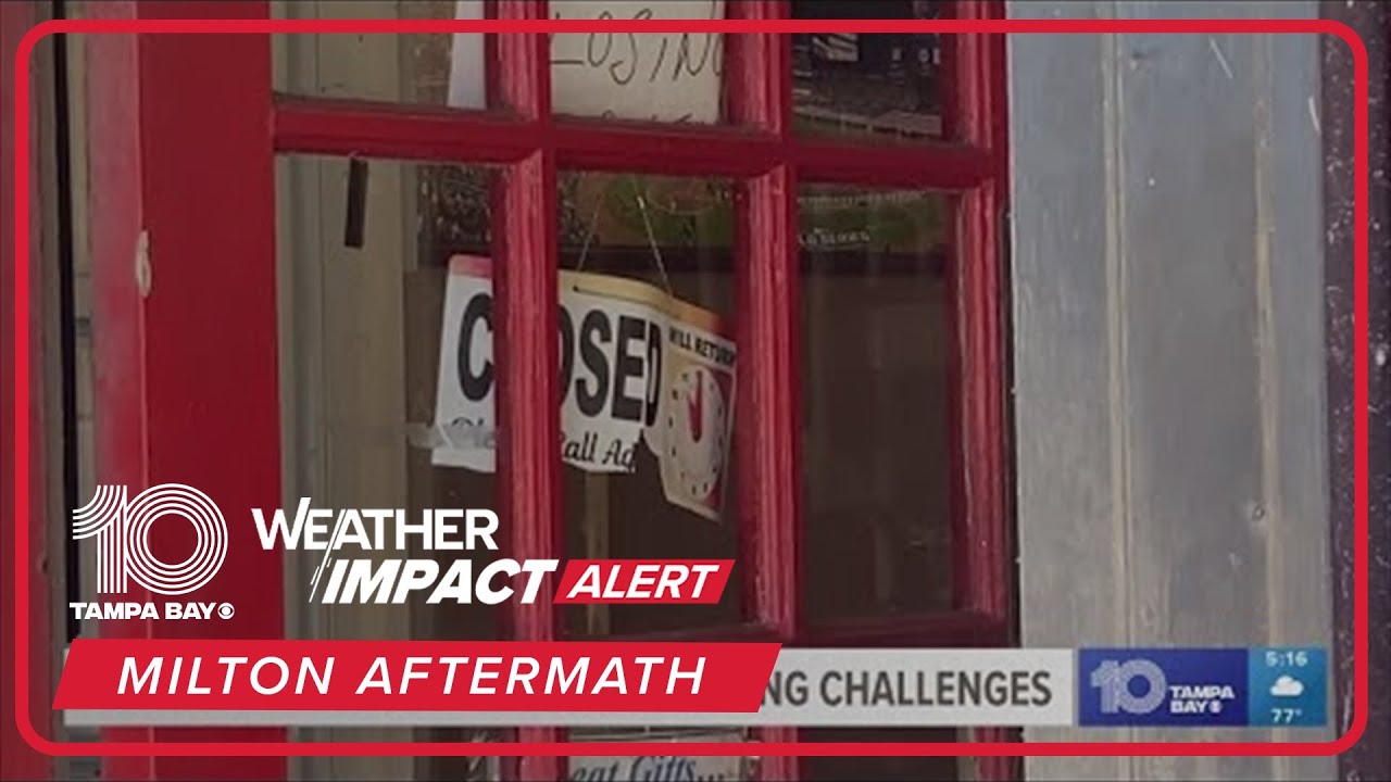 St. Armand's Circle businesses face challenges amid Milton recovery efforts