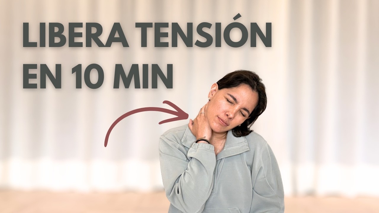 Elimina tensión cervical en 10 min | Yoga Restaurativo para cuello y hombros.