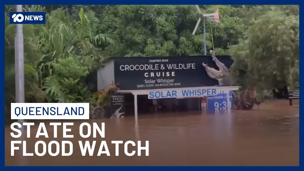 Millions Prepare For Heavy Rain As Flood Watch Issued Across Queensland | 10 News
