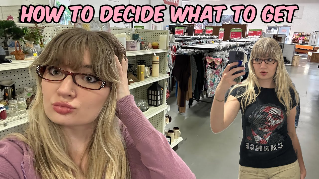 Thrifting ALL DAY & Inside the dressing room