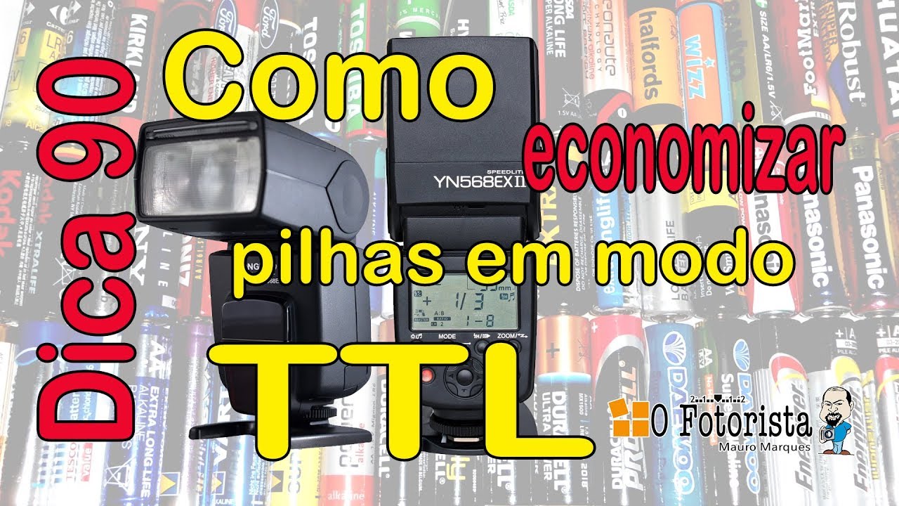Dica 90   Flash em TTL com economia