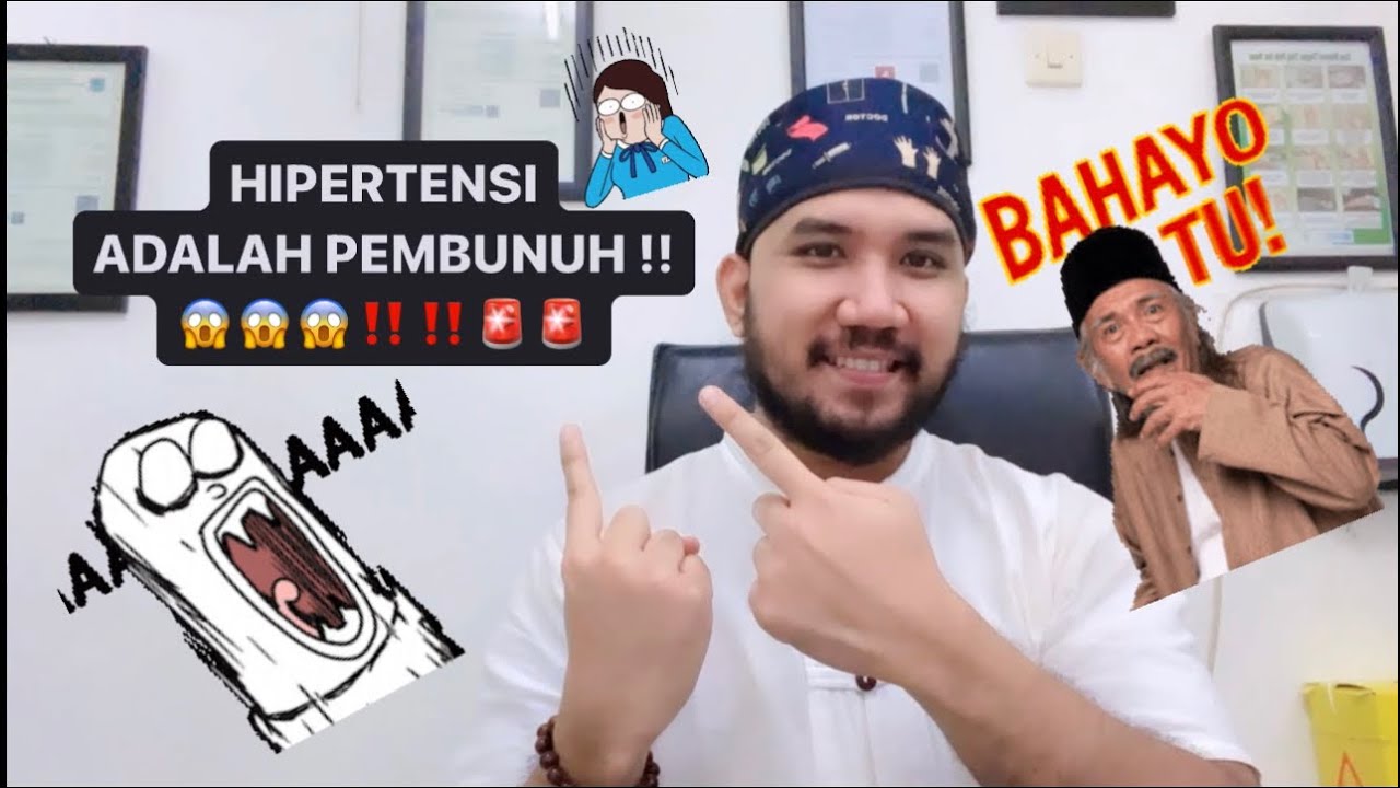 BAHAYA HIPERTENSI !! HARUS GIMANA ? 😱😱HARUS MINUM OBAT RUTIN SAMPAI SEUMUR HIDUP ?‼️‼️😱