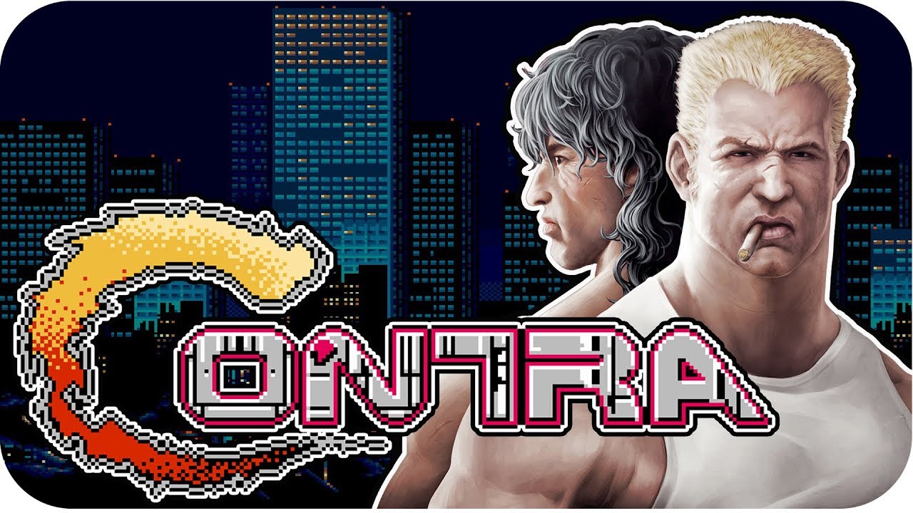 Contra (Полное прохождение) 8-bit HD
