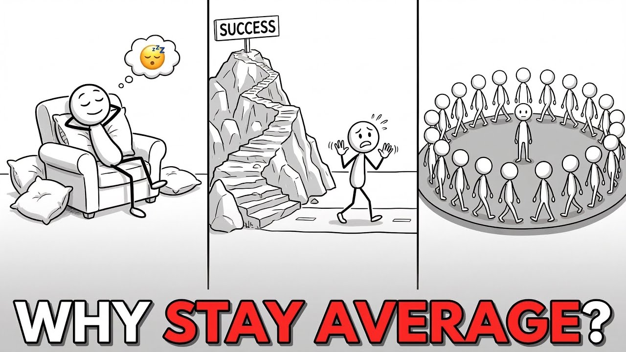 Why 99% of People Stay Average Forever 😴 (Harsh Truth)  