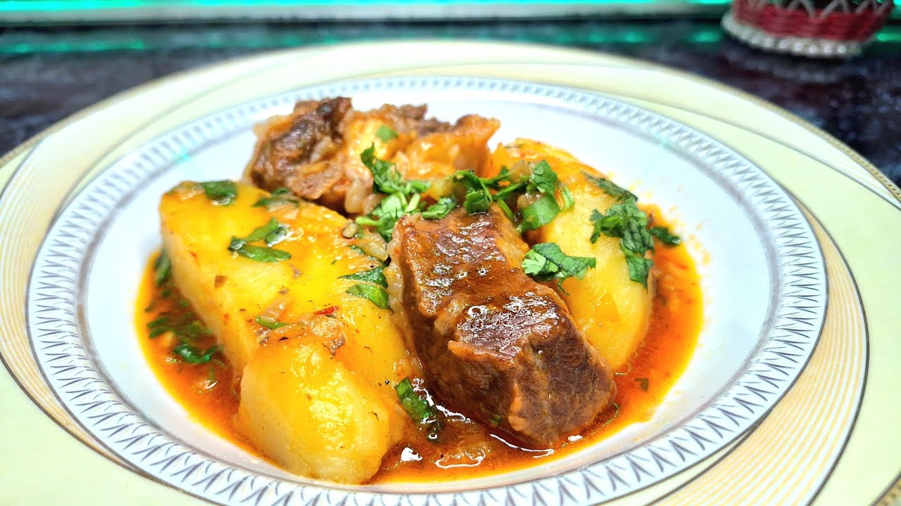 Dana Ətindən Hazırlanan &Ccedil;ox Ləzzətli Souz Resepti 🥘|Ət souzu resepti #meat
