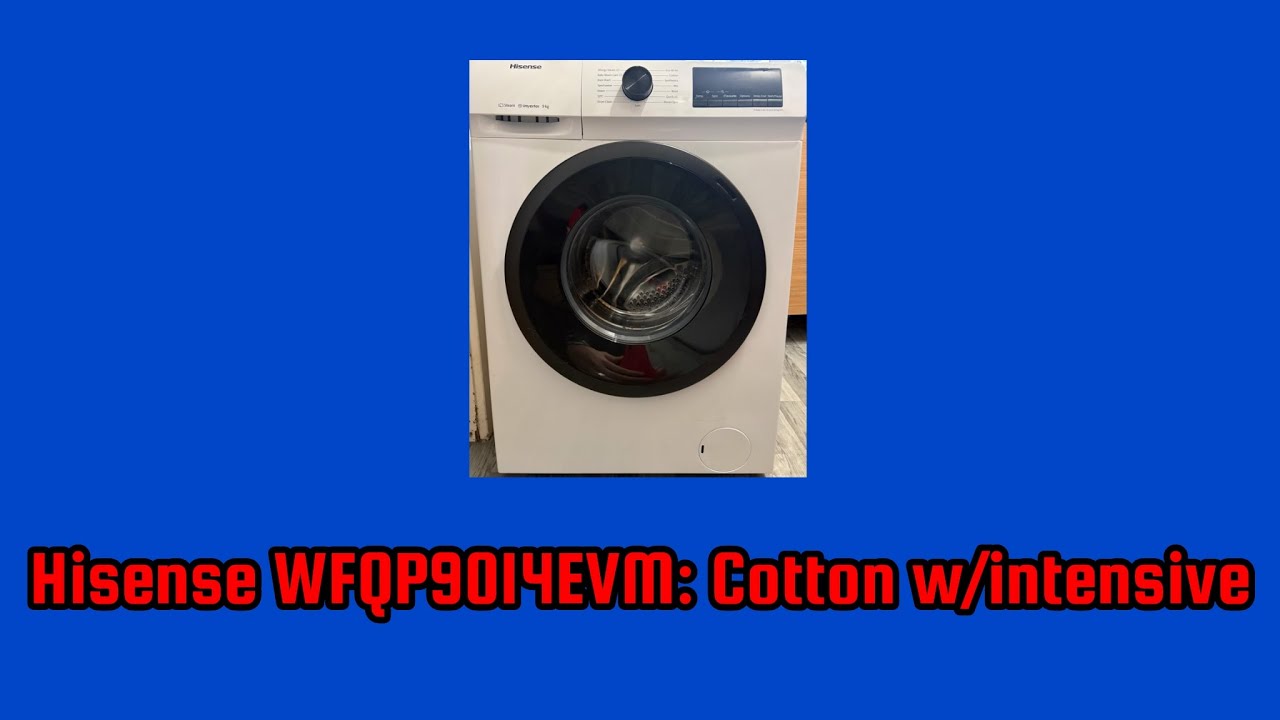 Hisense WF1Q9041BW: Cotton 40C 
