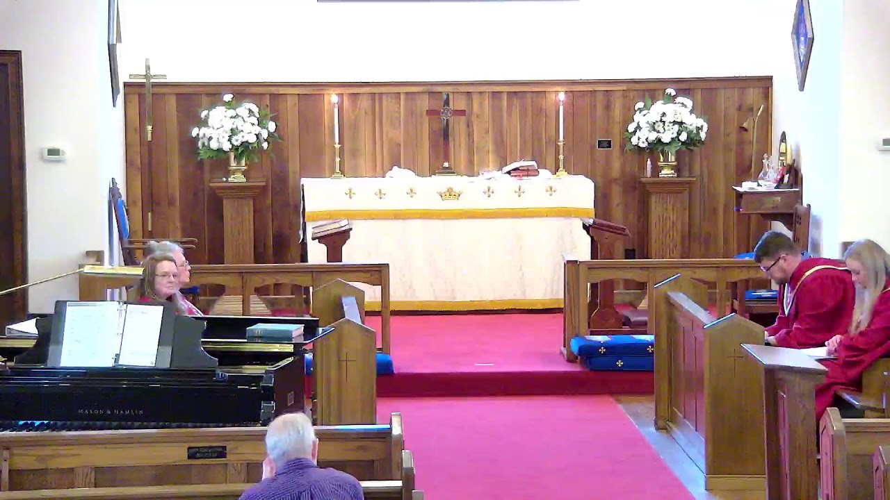 The First Sunday after Epiphany - Morning Prayer  shortened Holy Communion