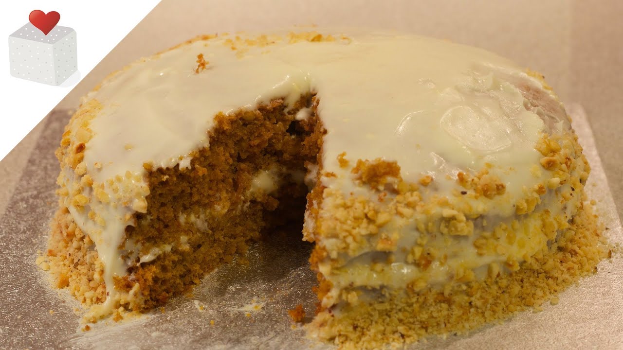 Cómo hacer un Carrot Cake cubierto de Frosting de Queso paso a paso | Recetas por Azúcar con Amor