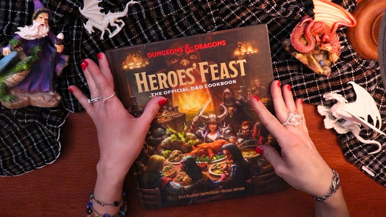 ASMR Book Flip Through D&D Cookbook Flip Through Page Flipping Relaxing ASMR Just Chatting ASMR