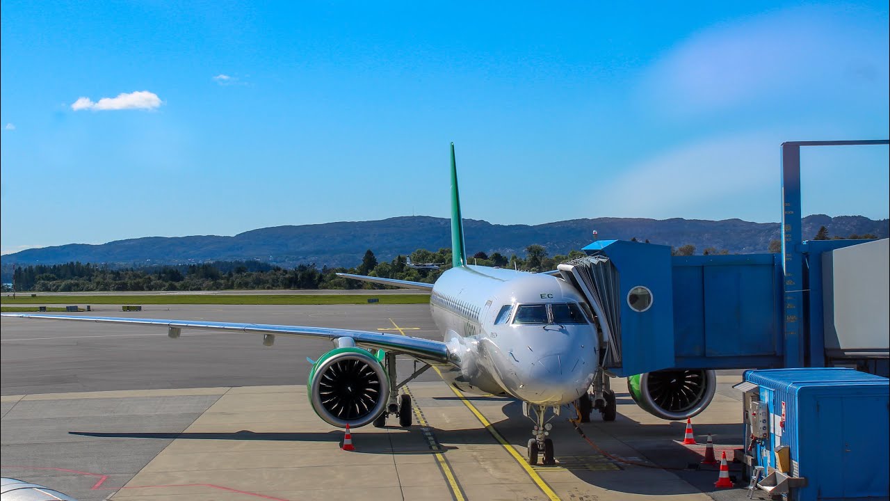 Wider&oslash;e&rsquo;s NEW Route that lasted a WEEK | Southend to Bergen | Embraer E190-E2 | Trip Report