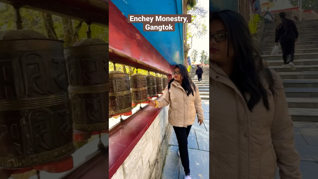 Exploring the Enchanting Enchey Monastery in Gangtok, Sikkim #ytshorts #shorts #kishmish