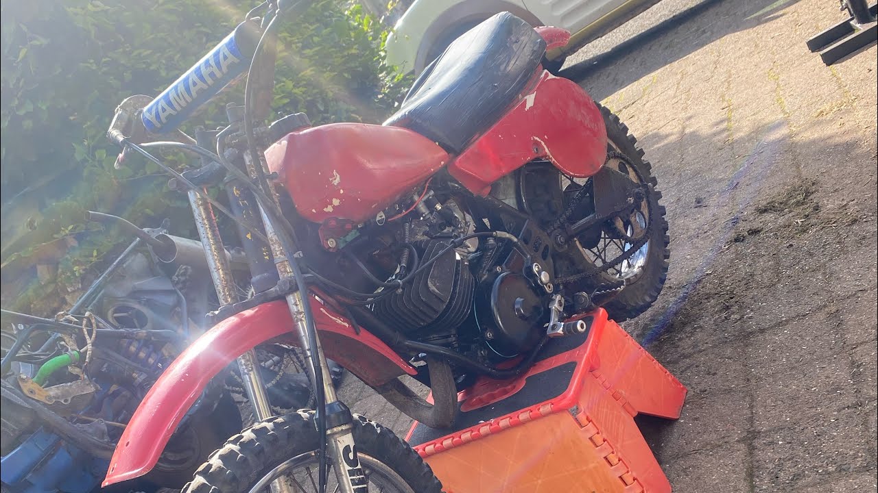 1980 yamaha YZ50 strip down and engine restoration
