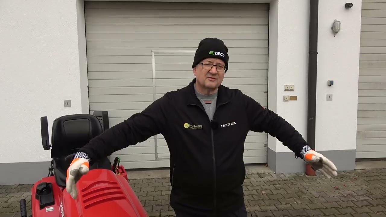 Tielbürger Räumschild für Honda Rasentraktor Wiesenmäher t60,t70 Honda-Einachser ausführlich erklärt