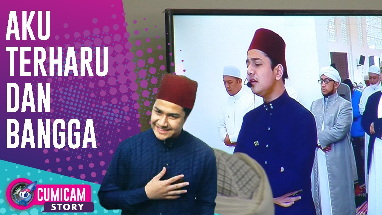 Bahagianya Syakir Daulay Saat Jadi Imam Sholat Idul Fitri - Cumicam