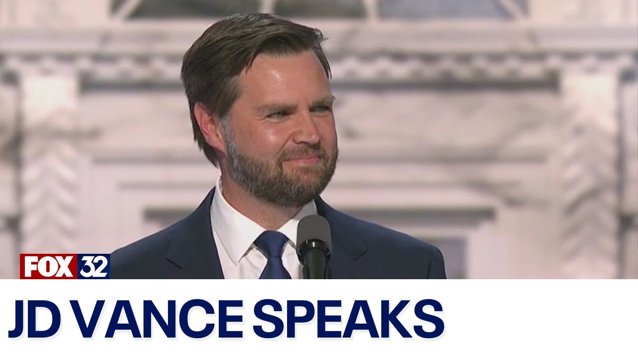 ‘America needs President Trump’: VP pick JD Vance addresses RNC
