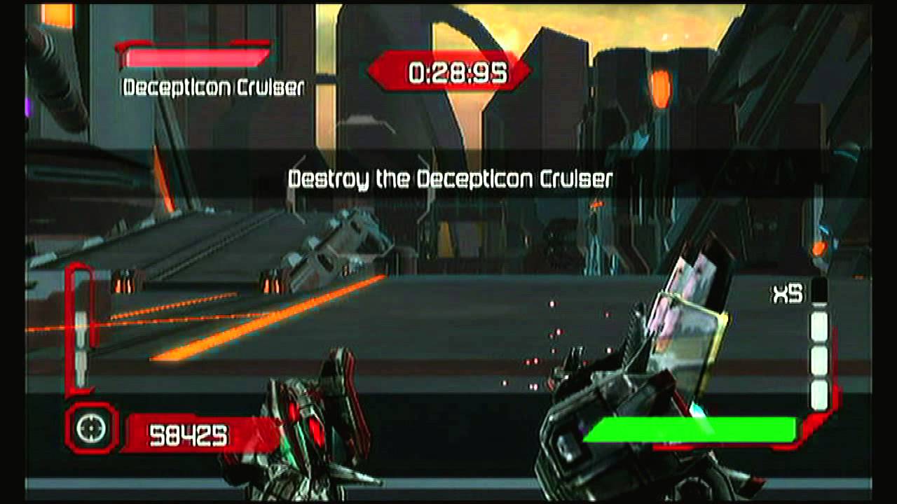 Transformer Cybertron adventures WII Walkthrough Autobots - Stage 5 - Countdown to hope